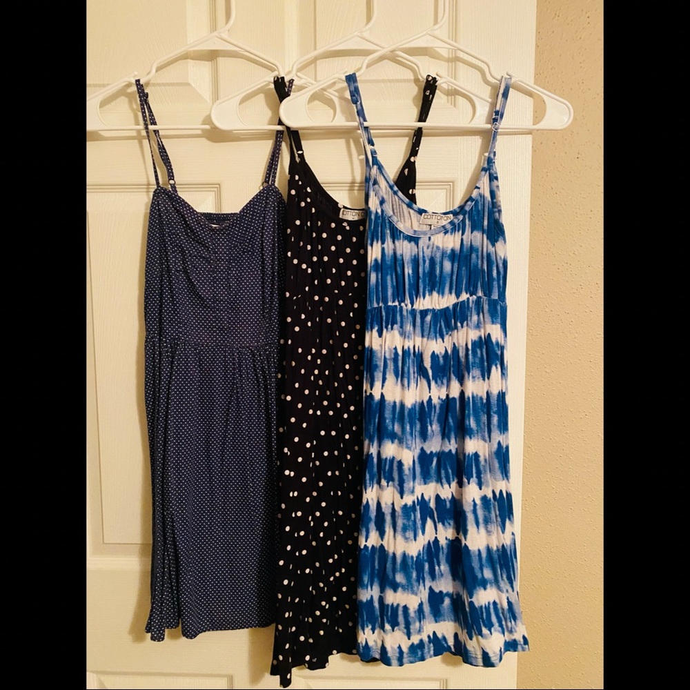 Lot of 3 Cotton On flowy dresses
